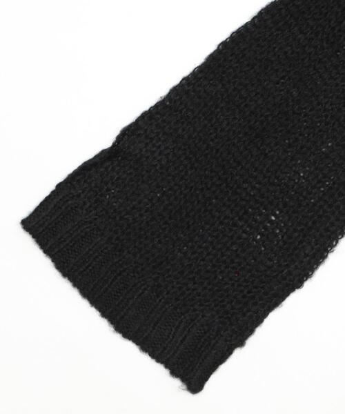 dispark（ディスパーク）の「DISPARK/【26年春夏新作】フリルメッシュショートカーデ（カーディガン/ボレロ・レディース・ブラック・FREE）」の4枚目の写真