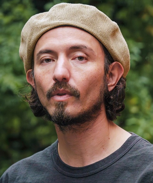 CAMBIO（カンビオ）の「mko13386- Large Thermo Beret サーモベレー帽(NF-261-BO008)（ハンチング/ベレー帽・メンズ・ブラック/ブラウン/ベージュ・FREE）」の3枚目の写真