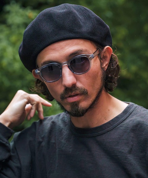 CAMBIO（カンビオ）の「mko13386- Large Thermo Beret サーモベレー帽(NF-261-BO008)（ハンチング/ベレー帽・メンズ・ブラック/ブラウン/ベージュ・FREE）」の9枚目の写真