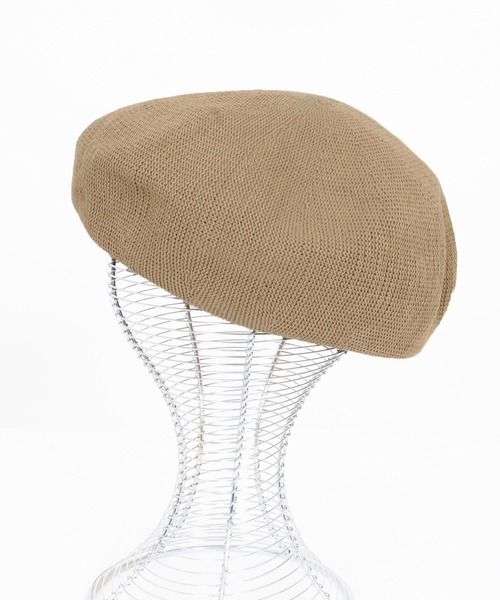 CAMBIO（カンビオ）の「mko13386- Large Thermo Beret サーモベレー帽(NF-261-BO008)（ハンチング/ベレー帽・メンズ・ブラック/ブラウン/ベージュ・FREE）」の17枚目の写真