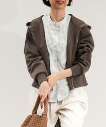 MICO COULIER（ミコクリエ）の「《セットアップ対応》軽量ボンディングパーカー（パーカー）」