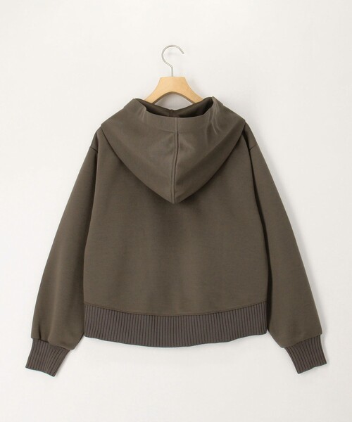 MICO COULIER（ミコクリエ）の「《セットアップ対応》軽量ボンディングパーカー（パーカー・レディース・カーキ/キナリ/ネイビー・38）」の17枚目の写真