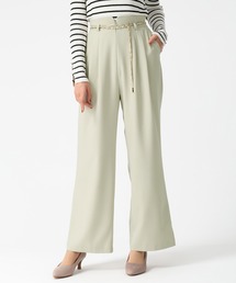 MISCH MASCH（ミッシュマッシュ）の「2026春夏新作 チェーンベルト付きタックワイドパンツ（スラックス）」