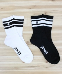 schott（ショット）の「HIGT-SOCKS/２足セット（ソックス/靴下）」