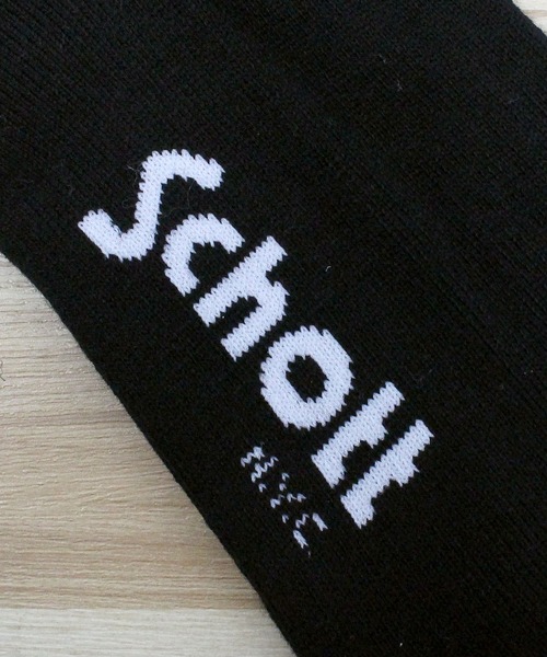 schott（ショット）の「HIGT-SOCKS/２足セット（ソックス/靴下・メンズ・ブラック×ホワイト・FREE）」の7枚目の写真