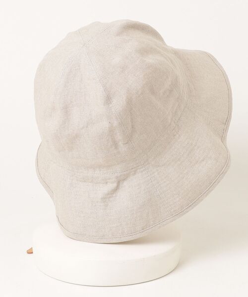 Nine Tailor(ナインテイラー)の「Nine Tailor Canna Hat (N-1074)(ハット・メンズ・ブラック/ベージュ/モカ・FREE)」の7枚目の写真