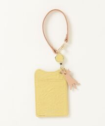 aoneco（アオネコ）の「aoneco リール付きパス（パスケース）」