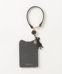 aoneco（アオネコ）の「aoneco リール付きパス（パスケース）」