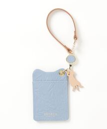 aoneco（アオネコ）の「aoneco リール付きパス（パスケース）」