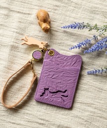 aoneco（アオネコ）の「aoneco リール付きパス（パスケース）」