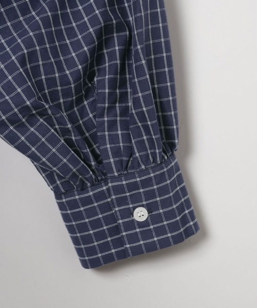 GEORGE'S（ジョージズ）の「チェックフードシャツ（シャツ/ブラウス・レディース・オフホワイト/グリーン/ネイビー・FREE）」の20枚目の写真