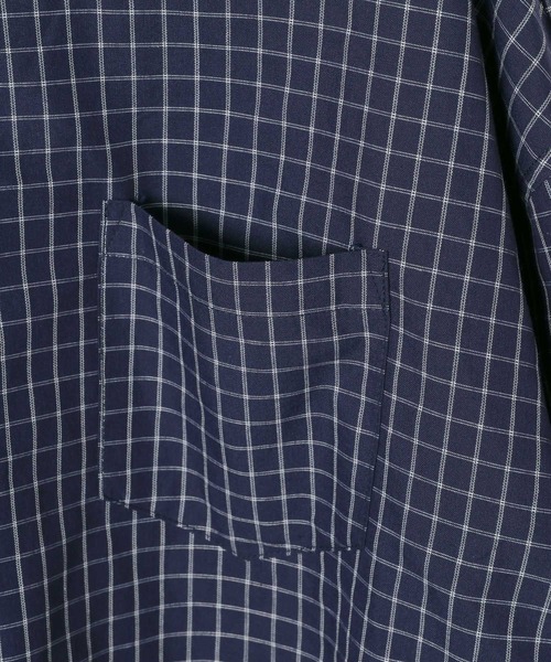 GEORGE'S（ジョージズ）の「チェックフードシャツ（シャツ/ブラウス・レディース・オフホワイト/グリーン/ネイビー・FREE）」の22枚目の写真