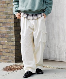 RAGEBLUE | Military Cargo  Tuck Wide Pants/タックワイドミリタリーカーゴパンツ(カーゴパンツ)