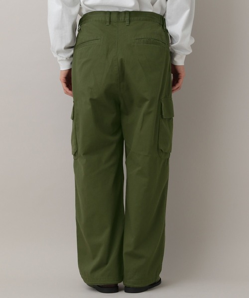 RAGEBLUE（レイジブルー）の「Military Cargo  Tuck Wide Pants/タックワイドミリタリーカーゴパンツ（カーゴパンツ・メンズ・ホワイト/ネイビー/カーキ/ブラック・MEDIUM/SMALL/LARGE）」の17枚目の写真