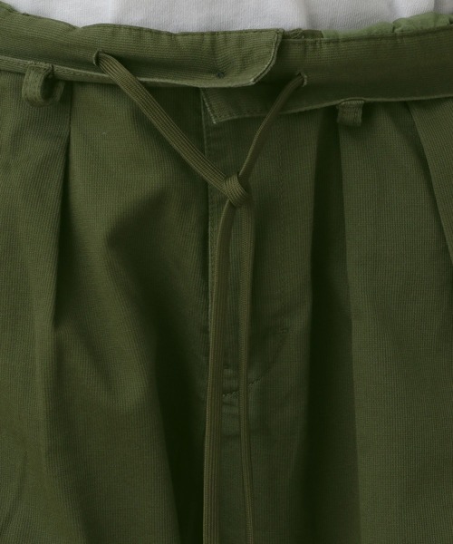 RAGEBLUE（レイジブルー）の「Military Cargo  Tuck Wide Pants/タックワイドミリタリーカーゴパンツ（カーゴパンツ・メンズ・ホワイト/ネイビー/カーキ/ブラック・MEDIUM/SMALL/LARGE）」の21枚目の写真