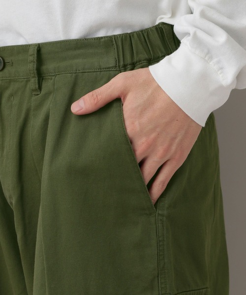 RAGEBLUE（レイジブルー）の「Military Cargo  Tuck Wide Pants/タックワイドミリタリーカーゴパンツ（カーゴパンツ・メンズ・ホワイト/ネイビー/カーキ/ブラック・MEDIUM/SMALL/LARGE）」の22枚目の写真