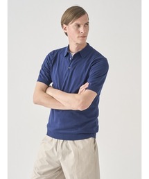 JOHN SMEDLEY｜ジョン スメドレーのポロシャツ（ブルー・ネイビー/青色