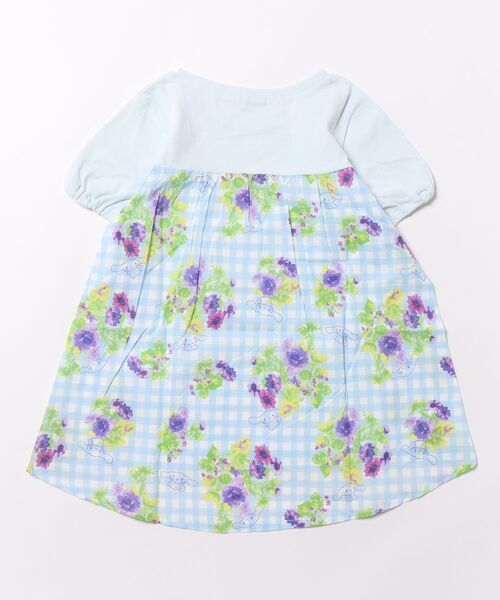 HAKKA KIDS（ハッカキッズ）の「【ハッカキッズ×サンリオキャラクターズ】[ジュニアサイズ]オリジナルプリント半袖Tシャツ（Tシャツ/カットソー・キッズ・杢グレー/サックスブルー・140cm/150cm）」の3枚目の写真