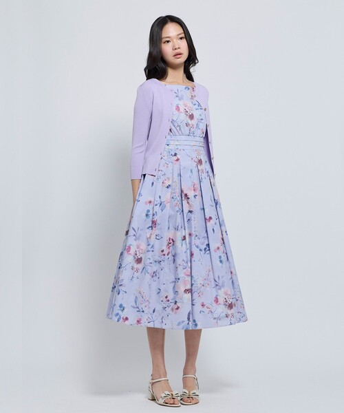 TOCCA(トッカ)の「SPRING TIME カーディガン(カーディガン/ボレロ・レディース・オールドローズ系/ライラック系/イエロー系・SMALL/MEDIUM)」の9枚目の写真