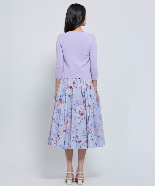 TOCCA(トッカ)の「SPRING TIME カーディガン(カーディガン/ボレロ・レディース・オールドローズ系/ライラック系/イエロー系・SMALL/MEDIUM)」の11枚目の写真