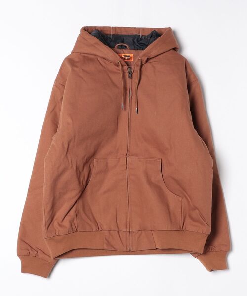 INNOCENT(イノセント)の「【T16】【Corner Stone/コーナーストーン】DUCK CLOTH HOODED WORK JACKET S-J763H(その他アウター・メンズ・ブラウン/ブラック/ネイビー/チャコールグレー・LARGE)」の3枚目の写真