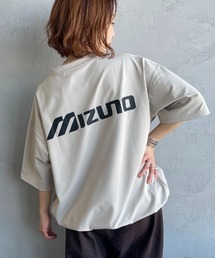 MIZUNO（ミズノ　）の「【WEB先行予約】[MIZUNO/ミズノ] 別注 ドローコード付き バックプリントTシャツ（Tシャツ/カットソー）」