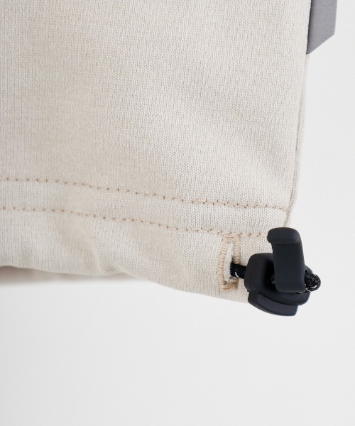 MIZUNO（ミズノ　）の「【WEB先行予約】[MIZUNO/ミズノ] 別注 ドローコード付き バックプリントTシャツ（Tシャツ/カットソー・レディース・ブラック/グレイッシュベージュ/ホワイト・XL/L/M/S）」の7枚目の写真