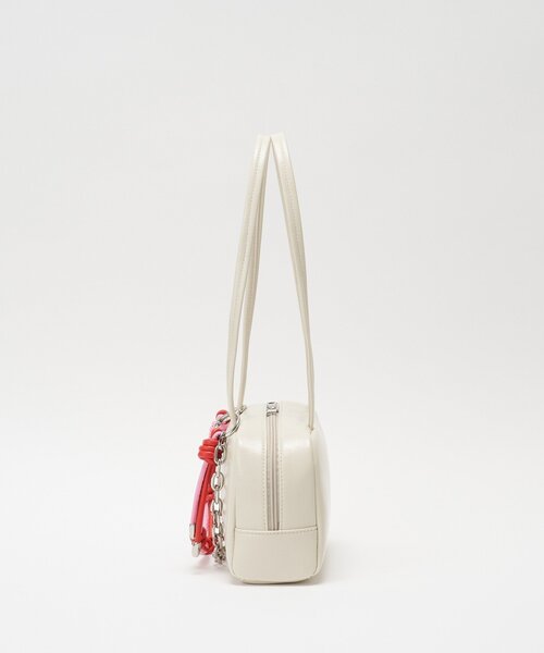 GRAIN（グレイン）の「【GRAIN/グレイン】配色レザーチェーンボストンバッグ（トートバッグ・レディース・ブラウン/ブラック/アイボリー・FREE）」の20枚目の写真