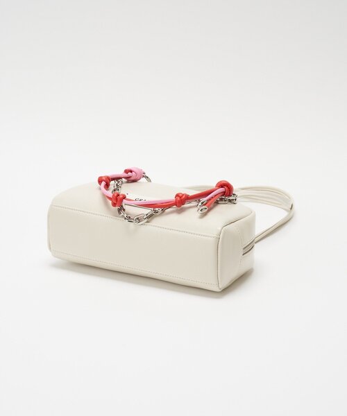 GRAIN（グレイン）の「【GRAIN/グレイン】配色レザーチェーンボストンバッグ（トートバッグ・レディース・ブラウン/ブラック/アイボリー・FREE）」の21枚目の写真