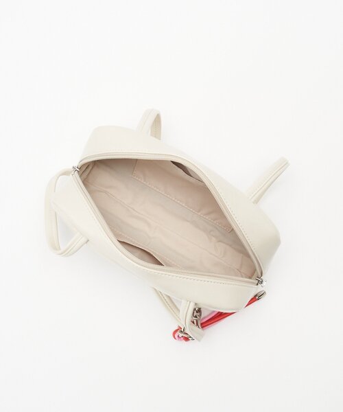 GRAIN（グレイン）の「【GRAIN/グレイン】配色レザーチェーンボストンバッグ（トートバッグ・レディース・ブラウン/ブラック/アイボリー・FREE）」の22枚目の写真