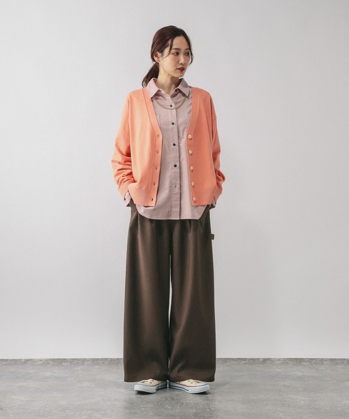 GLOBAL WORK（グローバルワーク）の「ペインターパンツ/636475（その他パンツ・レディース・チャコールグレー/ダークブラウン/ベージュ・LARGE/MEDIUM）」の17枚目の写真