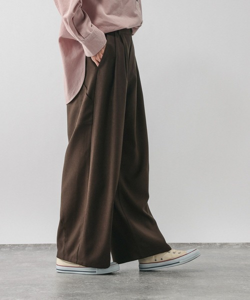 GLOBAL WORK（グローバルワーク）の「ペインターパンツ/636475（その他パンツ・レディース・チャコールグレー/ダークブラウン/ベージュ・LARGE/MEDIUM）」の21枚目の写真