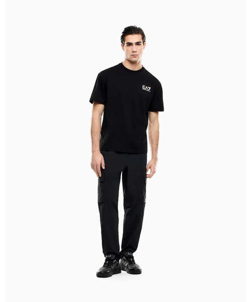 EMPORIO ARMANI EA7(エンポリオアルマーニイーエーセブン)の「<オンライン限定>【エンポリオ アルマーニ EA7】Graphic Series Tシャツ コットンジャージー(Tシャツ/カットソー・メンズ・ブラック/オフホワイト・XX-LARGE/X-SMALL/X-LARGE/SMALL/MEDIUM/LARGE)」の6枚目の写真