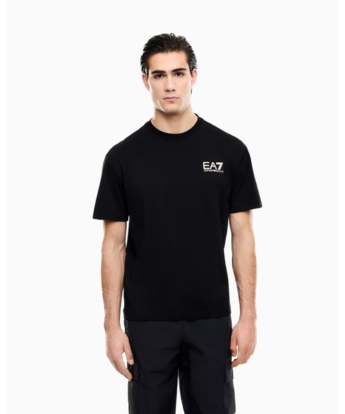 EMPORIO ARMANI EA7(エンポリオアルマーニイーエーセブン)の「<オンライン限定>【エンポリオ アルマーニ EA7】Graphic Series Tシャツ コットンジャージー(Tシャツ/カットソー・メンズ・ブラック/オフホワイト・XX-LARGE/X-SMALL/X-LARGE/SMALL/MEDIUM/LARGE)」の7枚目の写真