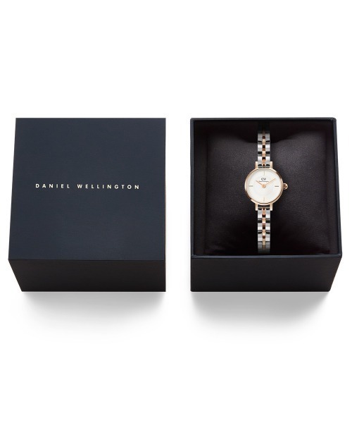 Daniel Wellington(ダニエルウェリントン)の「Petite Mini 3-Link Two Tone レディース腕時計 ローズゴールド/ゴールド(アナログ腕時計・レディース・ピンクゴールド/イエローゴールド・ONE SIZE)」の10枚目の写真