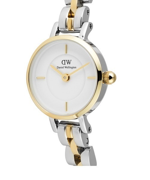 Daniel Wellington(ダニエルウェリントン)の「Petite Mini 3-Link Two Tone レディース腕時計 ローズゴールド/ゴールド(アナログ腕時計・レディース・ピンクゴールド/イエローゴールド・ONE SIZE)」の7枚目の写真