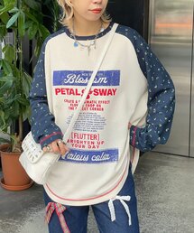 HELLO.SANFRANCISCO | 【HELLO.SANFRANCISCO/ハローサンフランシスコ】プリントワッフルラグランTEE(Tシャツ/カットソー)