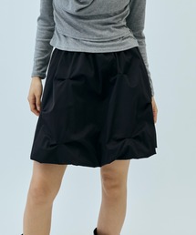 タックバルーンミニスカート
