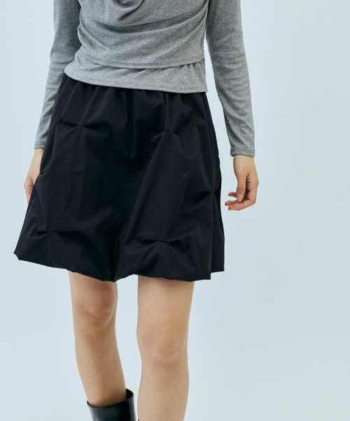DRWCYS（ドロシーズ）の「タックバルーンミニスカート（スカート・レディース・ブラック/ホワイト・FREE）」の12枚目の写真