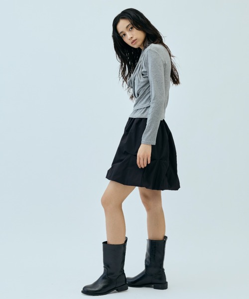DRWCYS（ドロシーズ）の「タックバルーンミニスカート（スカート・レディース・ブラック/ホワイト・FREE）」の20枚目の写真
