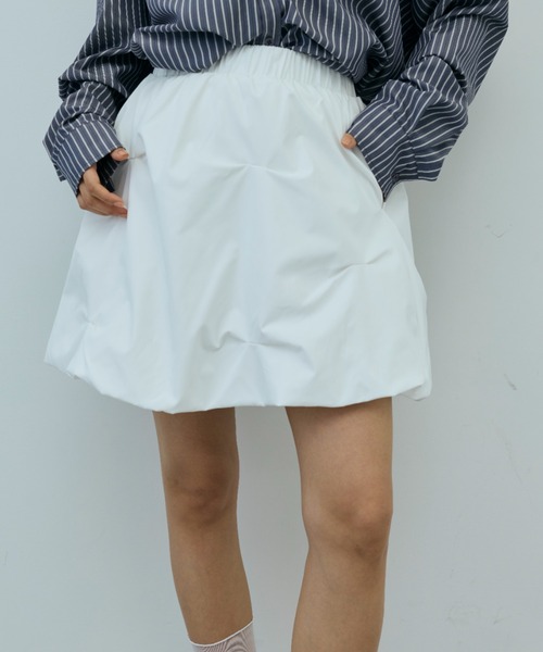 DRWCYS（ドロシーズ）の「タックバルーンミニスカート（スカート・レディース・ブラック/ホワイト・FREE）」の5枚目の写真