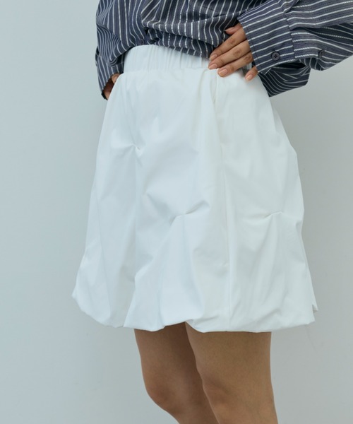 DRWCYS（ドロシーズ）の「タックバルーンミニスカート（スカート・レディース・ブラック/ホワイト・FREE）」の7枚目の写真