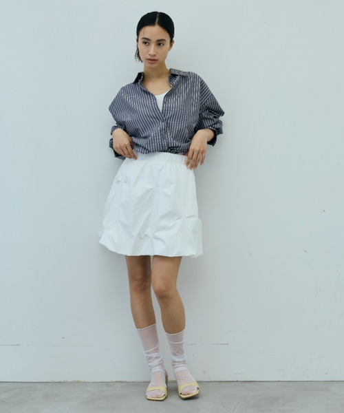 DRWCYS（ドロシーズ）の「タックバルーンミニスカート（スカート・レディース・ブラック/ホワイト・FREE）」の10枚目の写真