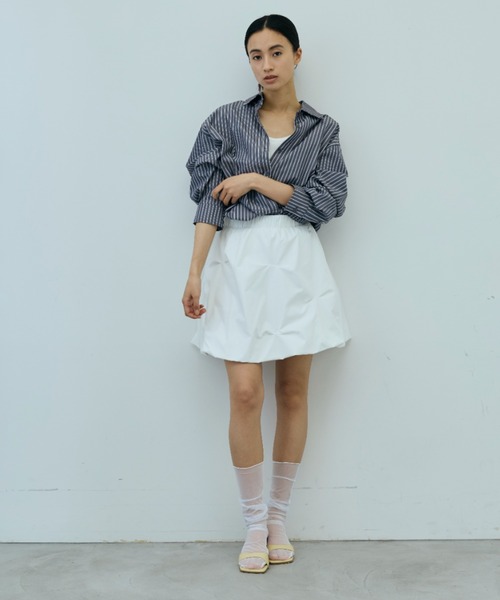 DRWCYS（ドロシーズ）の「タックバルーンミニスカート（スカート・レディース・ブラック/ホワイト・FREE）」の11枚目の写真