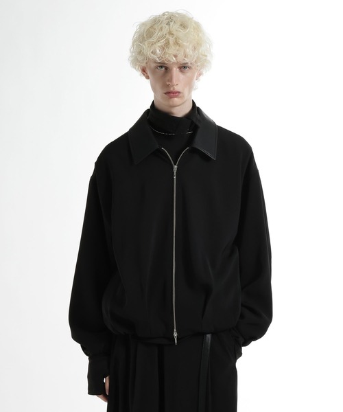 HARE（ハレ）の「ドライカルゼコクーンブルゾン(HARE)（ブルゾン・メンズ・ブラック/ブラウン/ホワイト・SMALL/MEDIUM）」の2枚目の写真