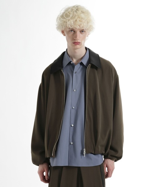 HARE（ハレ）の「ドライカルゼコクーンブルゾン(HARE)（ブルゾン・メンズ・ブラック/ブラウン/ホワイト・SMALL/MEDIUM）」の5枚目の写真