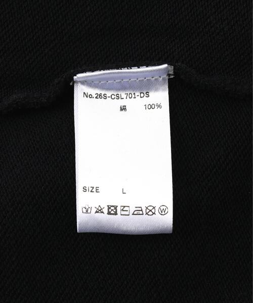 DANKE SCHON(ダンケシェーン)の「【WEB&DEPOT限定】DankeSchon/ダンケシェーン/LAYYERED HOODIE(パーカー・メンズ・ブラック・S/L/M)」の8枚目の写真