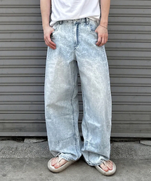 INTEMPOMOOD（インテンポムード）の「エアウェイトバルーンフィットデニム_ライトブルー（デニムパンツ）」