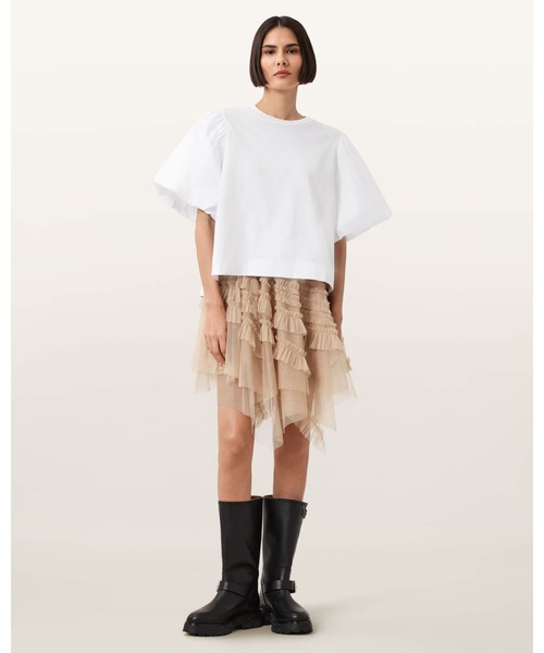 セール】JAYDE RUFFLED TULLE MINI SKIRT | JAYDE ラッフルド チュール