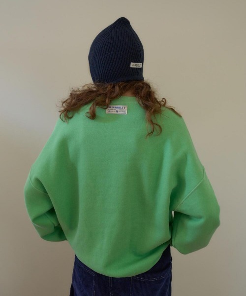 oursaalty(アウアソルティ)の「FRANK WORK SWEATSHIRT(スウェット・レディース・ライトグリーン・FREE)」の15枚目の写真